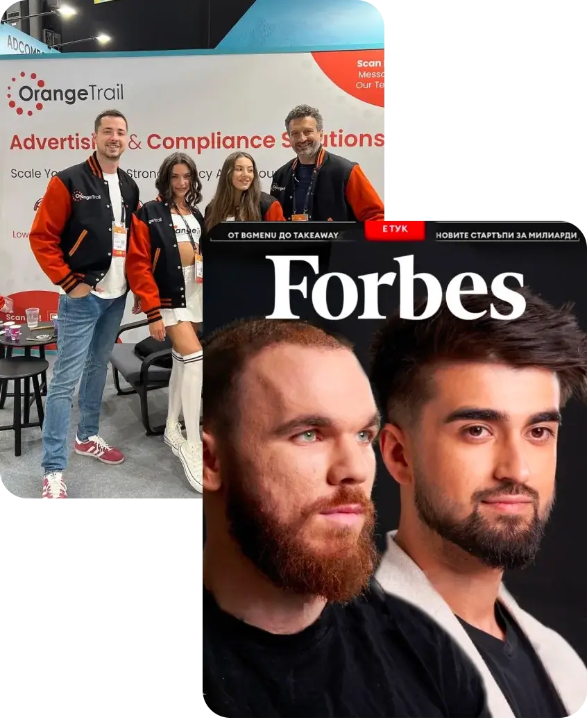 Orange Trail founders featured in Forbes magazine